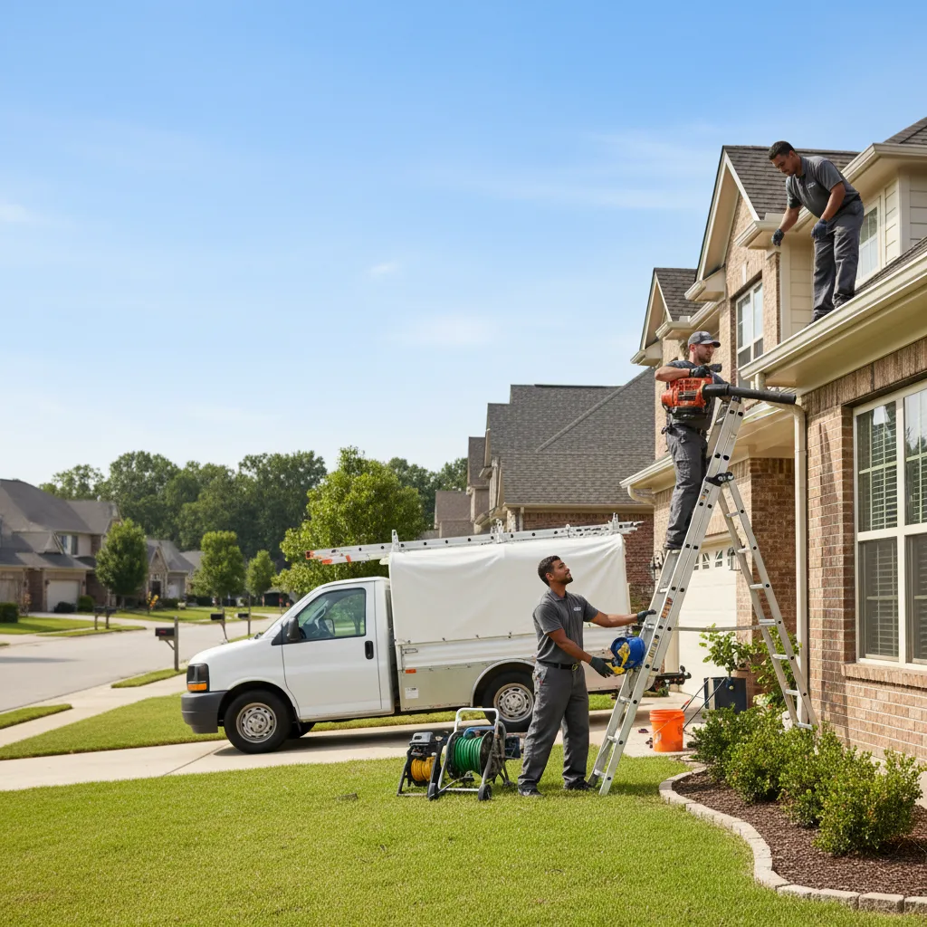 Home Gutter Service in Little Rock Air Force Base, AR near me